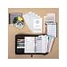Sierra Leather-Like Zipped Organizer Starter Set, Classic: 5-1/2x8-1/2, Black AAG99381