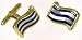Search : 14K Solid Gold, Quartz & Lapis Cufflinks