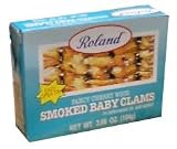 Smoked Baby Clams (Roland) 3.66oz (104g)