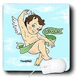 Angels - Angel Peace Green - Mouse Pads