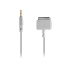 inspiretech iPhone 3G 3GS Dock to 3.5 Auxilary Aux Audio Cable