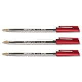 Staedtler 430 Stick Ball Pen Red Ref 430M-2 [Pack 10]
