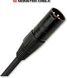 Monster Cable P500-M-20 Performer 500 Microphone Cable 20 ft. (Gold-Contact XLRs)