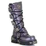 New Rock Boots - 402 - Purple - 41 eu
