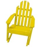 Prairie Leisure Design 84-006 Kiddie Rocking Chair - Buttercup Yellow
