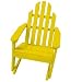 Prairie Leisure Design 84-006 Kiddie Rocking Chair - Buttercup Yellow