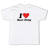 I Love Beer Pong T-Shirt Funny Shirt