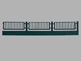 FACTORY FENCES - VOLLMER HO SCALE MODEL TRAIN BUILDINGS 5014