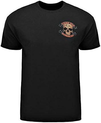 Harley-Davidson Screamin' Eagle T-Shirt, Workin' Skull, Black HARLMT0218 (XL)