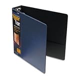 Cardinal 16802 - SpineVue Round Ring View Binder, 2 Capacity, Navy-CRD16802 ....