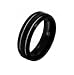 Titanium Ring - Sizes 8-12 (Black)