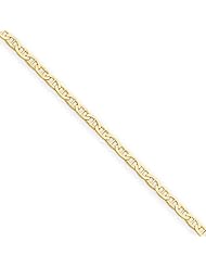 14k Yellow gold 1.5mm Anchor Link Chain