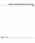Bluetooth: Operation and Use