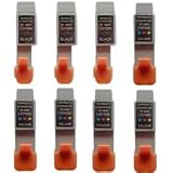 8 Pack (3 Black / 5 Colour) for Canon Smartbase MP390 / MP 390 Compatibles BCI-24BK / BCI-24C ink cartridges by GFS