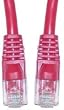 CAT5E, UTP, with Molded Boot, 350MHz, Red, 3 ft