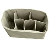 KF Baby Diaper Bag Insert Organizer -12 x 6.4 x 8 inch, Khaki