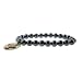 Genuine Hematite Bead Faith Karma Bracelet