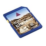 Kingston 4GB SDHC Class 6 Flash Card (SD6/4GB)