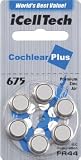 iCell Tech Size 675 Cochlear Implant (60 batteries)