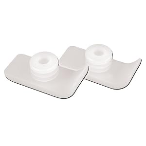 Drive Medical Walker Ski Glides, White