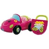 Chicco - Jouet premier age - Zoé Le Cabriolet R/C Rose telecommande