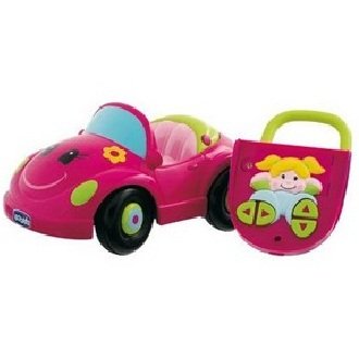 Chicco - Jouet premier age - Zoé Le Cabriolet R/C Rose telecommande