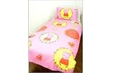 from Peppa Pig Peppa Pig Spiral Duvet and Pillowcase Set
