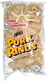 Fried Pork Rinds Plain Case 24-2 oz pkgs.