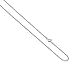 Nickel Free Italian Sterling Silver 1.5mm Rolo Sturdy Chain Necklace 18