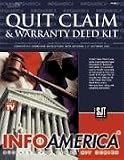 Quit Claim & Warranty Deed Kit from InfoAmerica