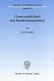 Chancengleichheit und Bundesstaatsprinzip. (Schriften zum �ffentlichen Recht; S�R 870);
