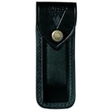 Sheath for Folding Hunter 110, Black Leather
