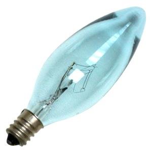 Chromalux 64042 - B10CL/40 FS TORPEDO CAND Decorative Daylight Full Spectrum Light Bulb