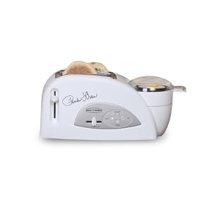 Back to Basics TEM500PDWH Paula Deen Egg-and-Muffin Toaster