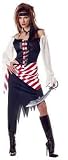 Women's Ruby, The Pirate Beauty - Sexy Pirate Wench Costume (Sword not included)