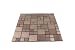 Brushed Copper Mosaic Backsplash Random Pattern