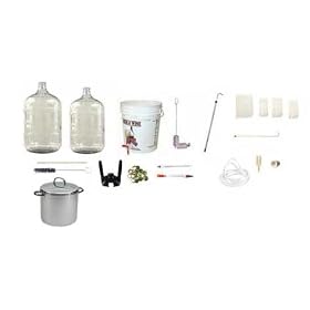 Superior Home Brew Beer Kit with 5-gallon Stainless Steel Kettle