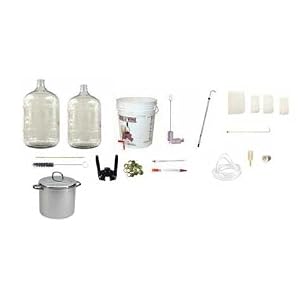 Superior Home Brew Beer Kit with 5-gallon Stainless Steel Kettle