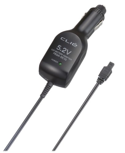 Sony PEGA-DC10 Car Battery Adapter for Clie PEG-NR T SJ UX Series Handhelds