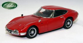 EBBRO 1/43 トヨタ 2000GT 1967 レッド (43105)