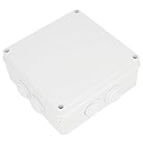 uxcell 接続箱　ジャンクションボックス　防水　スクエア　150x150x70mm　ホワイト　ABS IP55