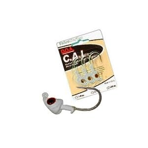 1 8oz White C.A.L Jig Heads by