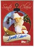 2007 Topps Santa Claus Factory Gift Set w/Auto,Relic+Rookie Card