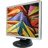 GNR TS702D 17 inch SXGA TFT LCD 800:1 300cd/m2 1280 x 1024 5ms VGA/DVI Monitor (Silver/Black)