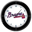 Atlanta Braves Team Logo Clock