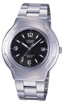 Casio Men's Black Dial 3 Hand Date Watch EF104 8AV
