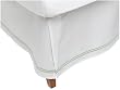 Pinzon 400-Thread-Count 100% Cotton Sateen Hotel Satin Stitch King Bed Skirt, Sage