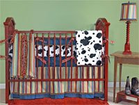 Western 4 Piece Crib Set