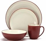 Noritake Colorwave Raspberry - 16 piece QUAD set, service for four