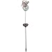 Royce Lighting RL1217S-65 Solar Metal Butterfly Stake 2 Piece Set with Multi Color Changing LED Lights Set in Copper Finish